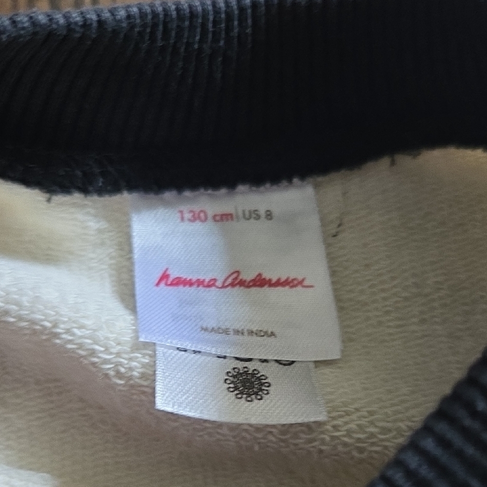 Hanna Andersson Red and Blue Motorcycle Graphic Hoodie - Picture 2 of 3